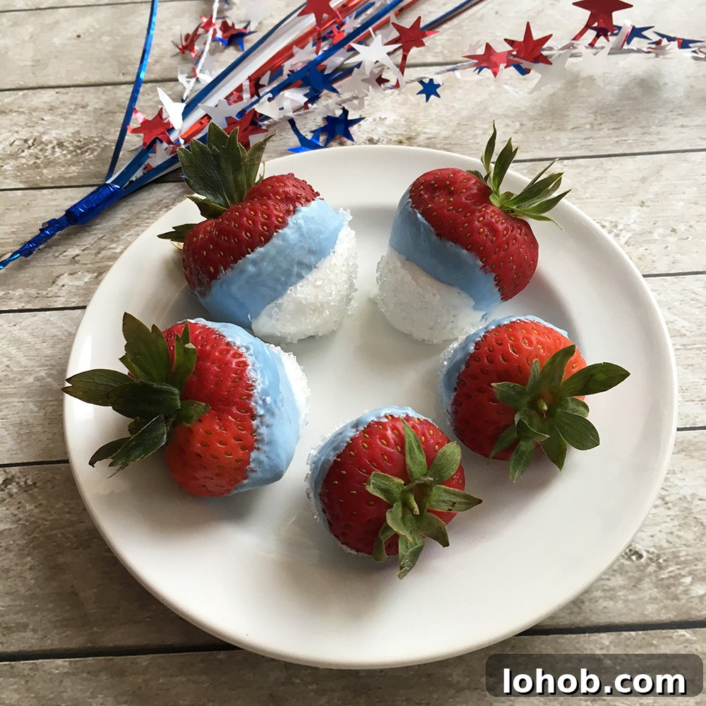 Gluten-Free 4th of July Dessert Recipes for Patriotic Parties 5 red-white-blue-strawberries