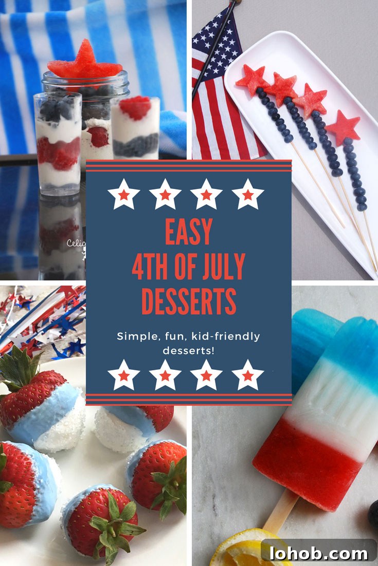 Gluten-Free 4th of July Dessert Recipes for Patriotic Parties 6 easy-fourth-of-july-desserts