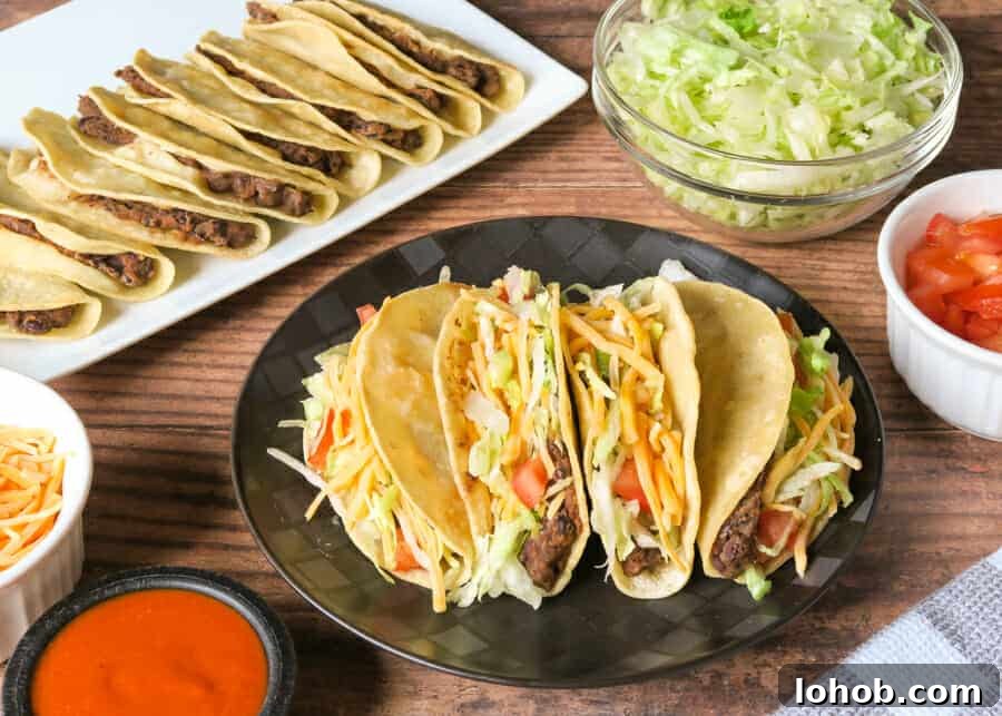 Crispy Baked Black Bean Tacos – Vegan Gluten-Free Recipe 15 img 2345 21