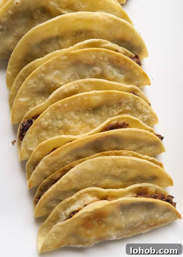 Crispy Baked Black Bean Tacos – Vegan Gluten-Free Recipe 6 Crispy Baked Black Bean Tacos {Healthy, Vegan, Gluten-free}