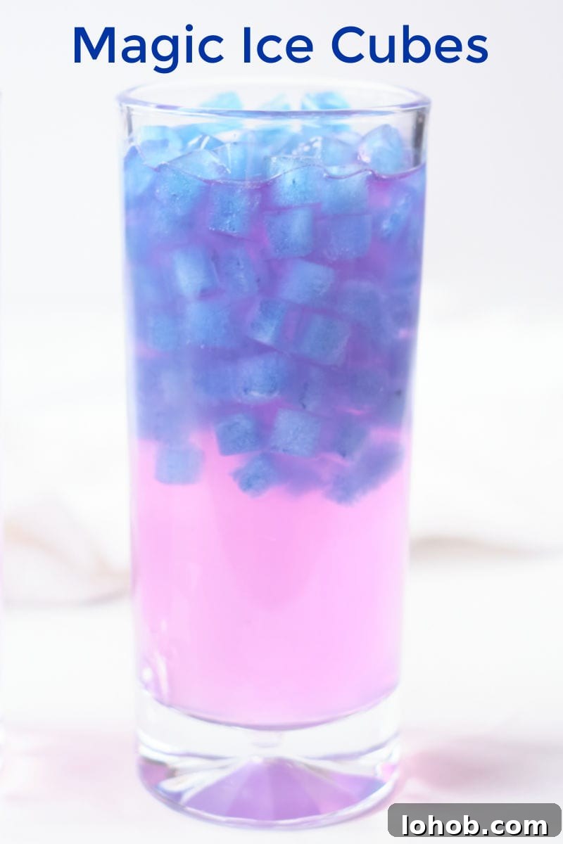 magic ice cubes.