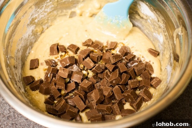Milk Chocolate Walnut Blondies from thelittlekitchen.net