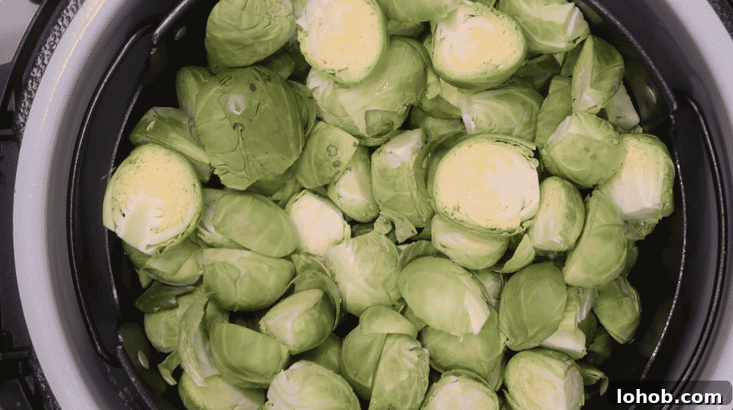 Crispy Lemon Parmesan Brussels Sprouts in Instant Pot or Ninja Foodi 6 img 24616 8