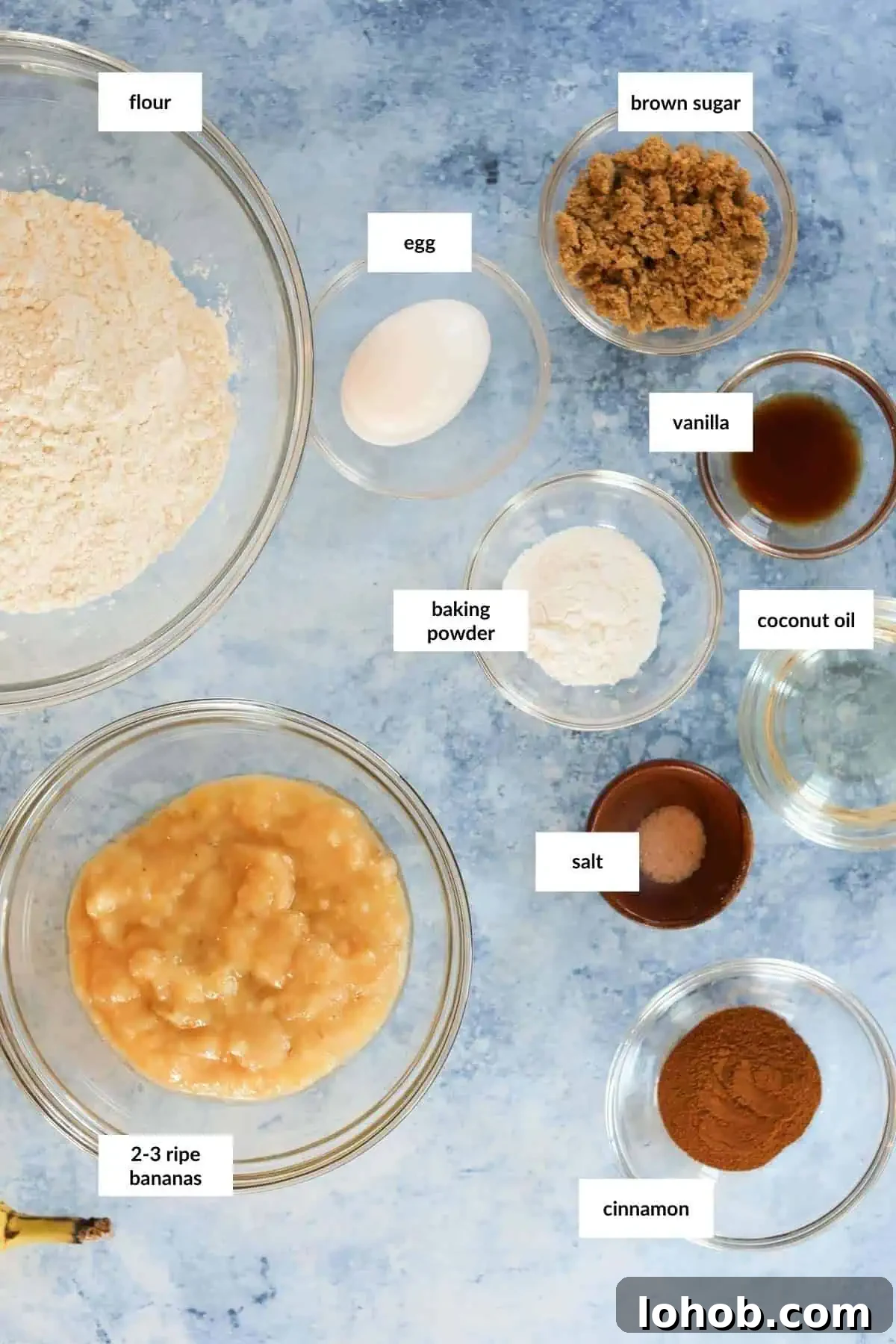 The ingredients for a recipe for grilled pork tenderloin.