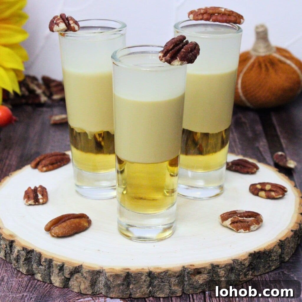 Pecan Pie Shot Recipe: Thanksgiving Vodka Shooter Guide 2 pecan pie shot recipe dinners done quick featured image