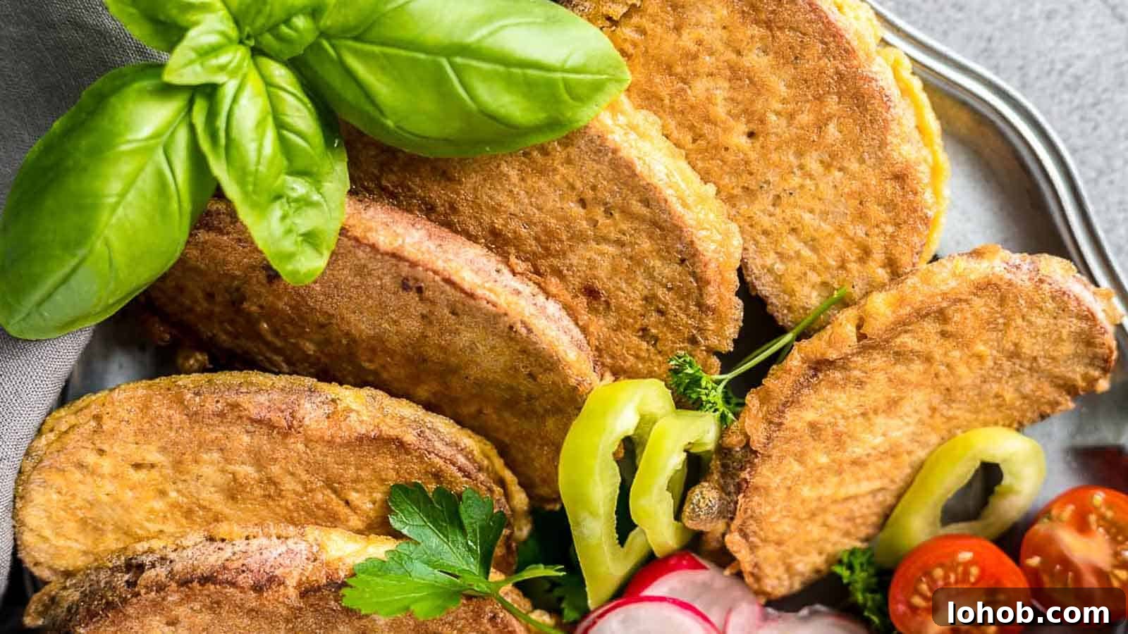 25 Morning Breakfast Ideas to Refresh Your Weekly Menu 18 Savory French Toast aka Eggy Keto Bread slices with veggies.