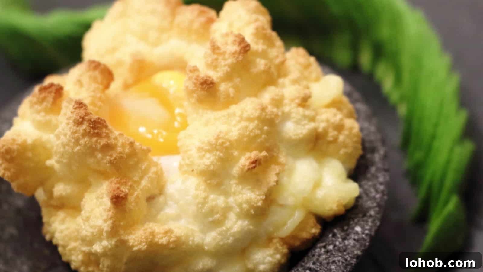 25 Morning Breakfast Ideas to Refresh Your Weekly Menu 24 Cloud Egg in a bowl with avocado around it.
