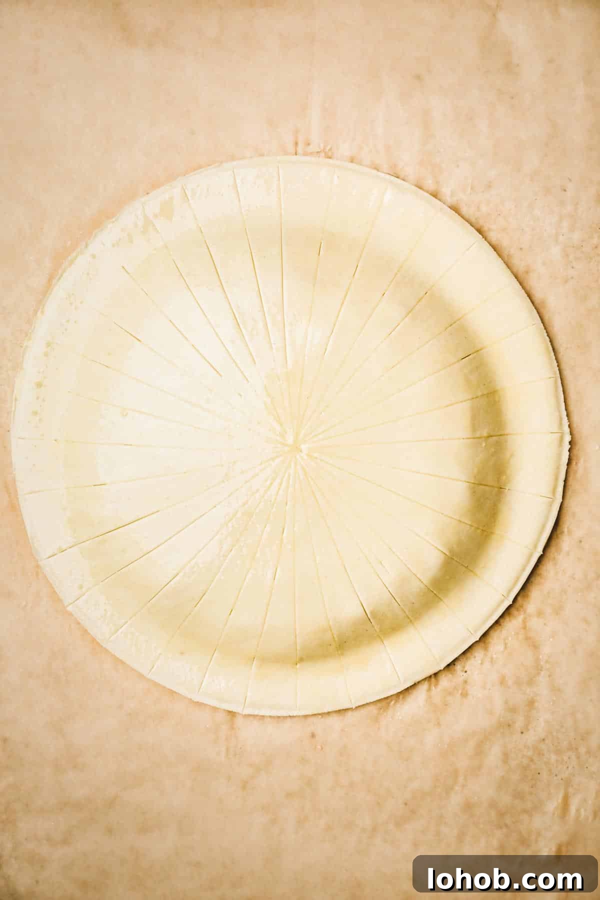 Chocolate pear galette des rois recipe