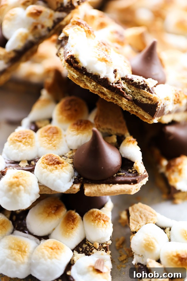 Hershey’s Kisses S’mores Bark Recipe: Chocolate Graham Delight 2 This HERSHEY'S KISSES S'more Bark could not be easier to make! This recipe is so delicious and perfect for a quick snack. It tastes just like the beloved s'more; only it is made in the comfort of your own kitchen. #sponsored HERSHEY'S Chocolate