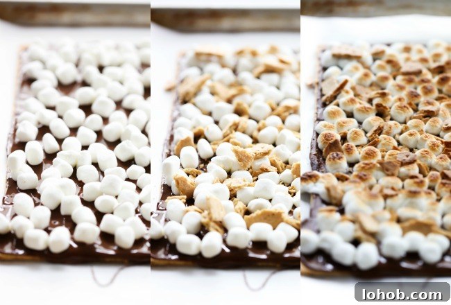 Hershey’s Kisses S’mores Bark Recipe: Chocolate Graham Delight 7 This HERSHEY'S KISSES S'more Bark could not be easier to make! This recipe is so delicious and perfect for a quick snack. It tastes just like the beloved s'more; only it is made in the comfort of your own kitchen. #sponsored HERSHEY'S Chocolate