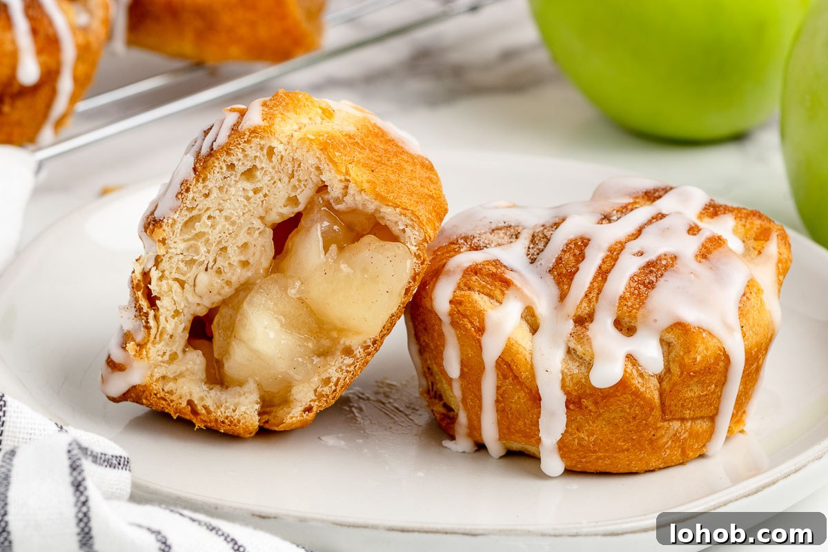Mini Apple Pie Bites: Crispy Cinnamon Handheld Pastry Recipe 10 apple pie bites on a plate