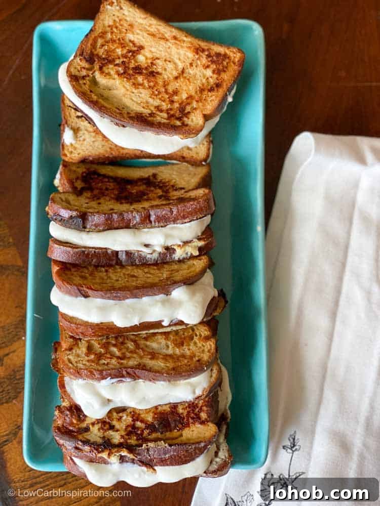 Low-Carb Stuffed French Toast: Keto-Friendly Brunch Recipe 9 Low Carb Stuffed French Toast Recipe