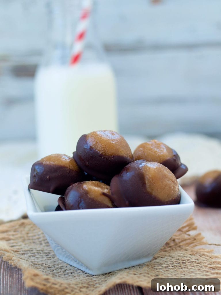 Skinny Buckeyes Recipe