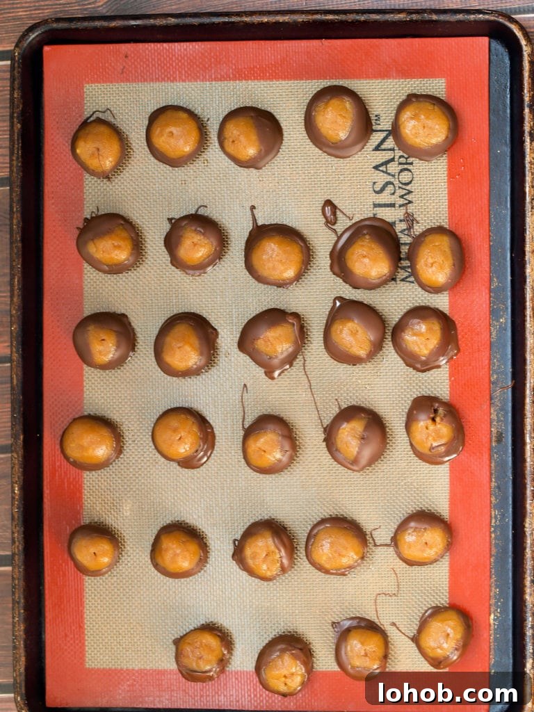 Skinny Buckeyes Recipe