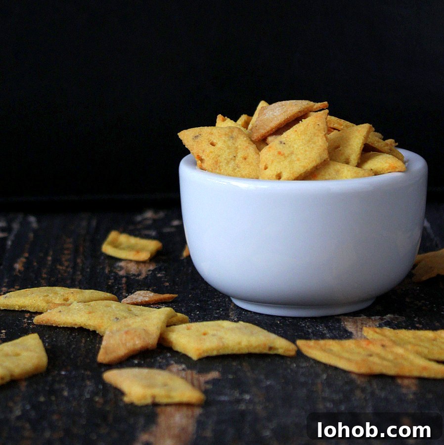 Baked Namak Para: Gluten-Free Vegan Potato & Rice Crackers for Diwali 2 Crunchy crackers