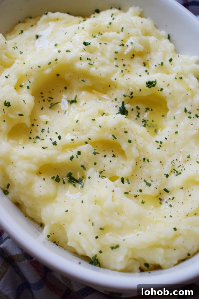 15 Irresistible Potato Recipes for Weeknight Meals 12 close up of the mashed potatoes