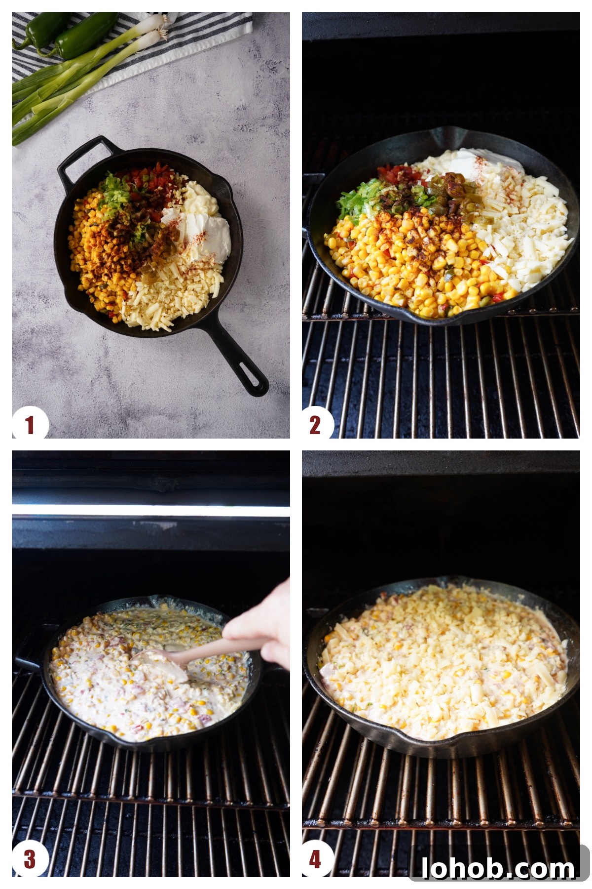 How to make smoked corn dip
