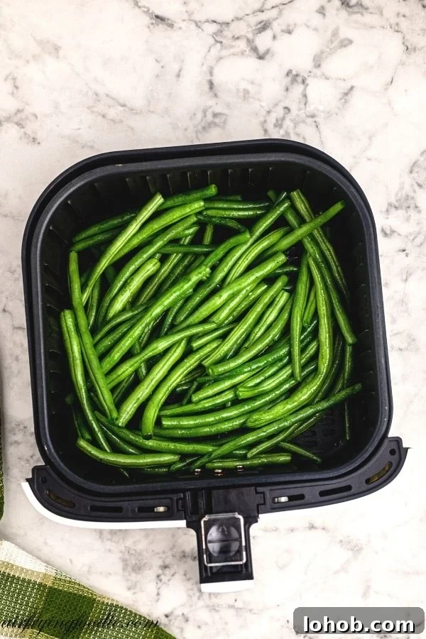 Crispy Air Fryer Green Beans with Garlic and Parmesan 6 img 3659 5