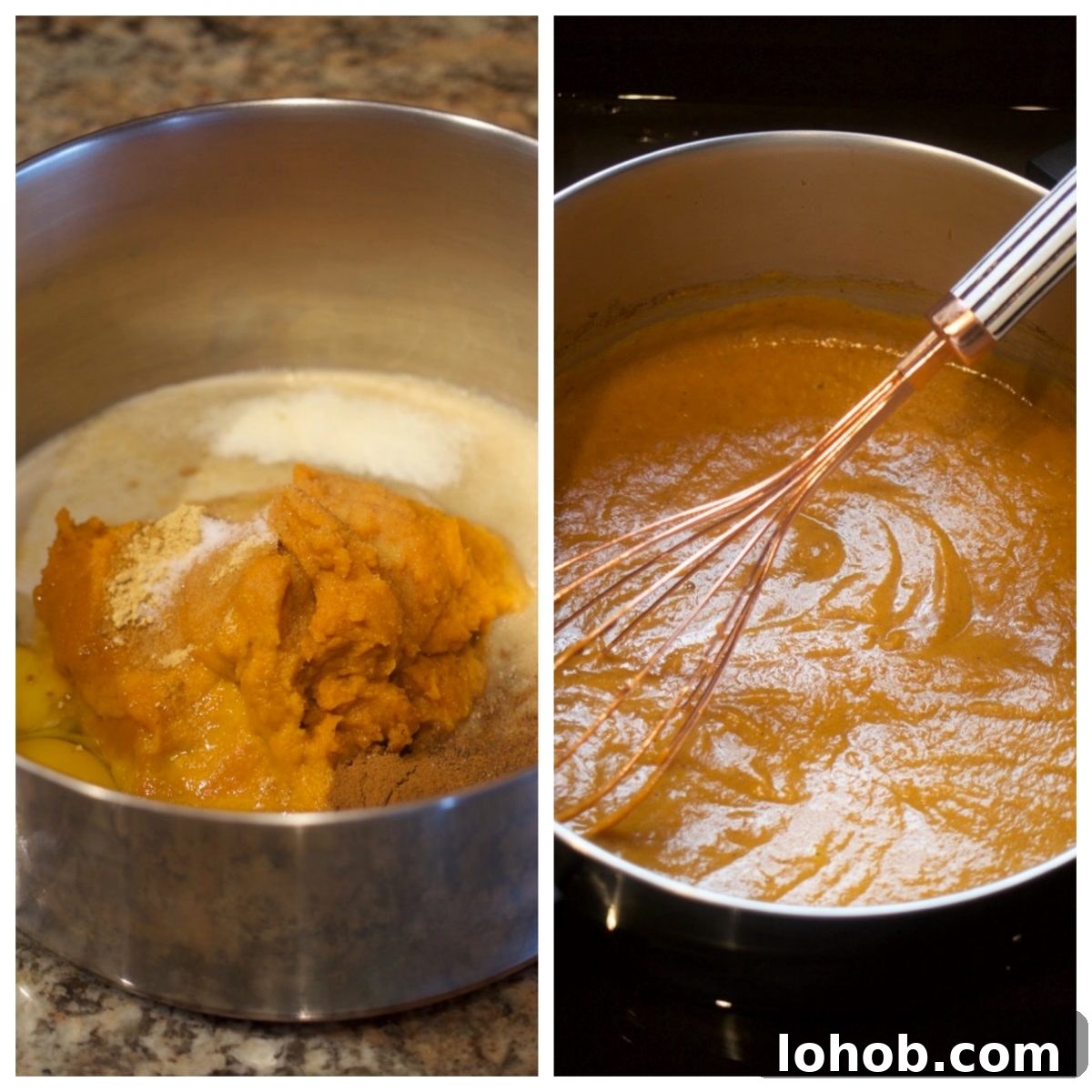 Light and Fluffy Pumpkin Chiffon Pie Recipe 4 This image has an empty alt attribute; its file name is PumpkinChiffonPieCollage1-1200x1200.jpg
