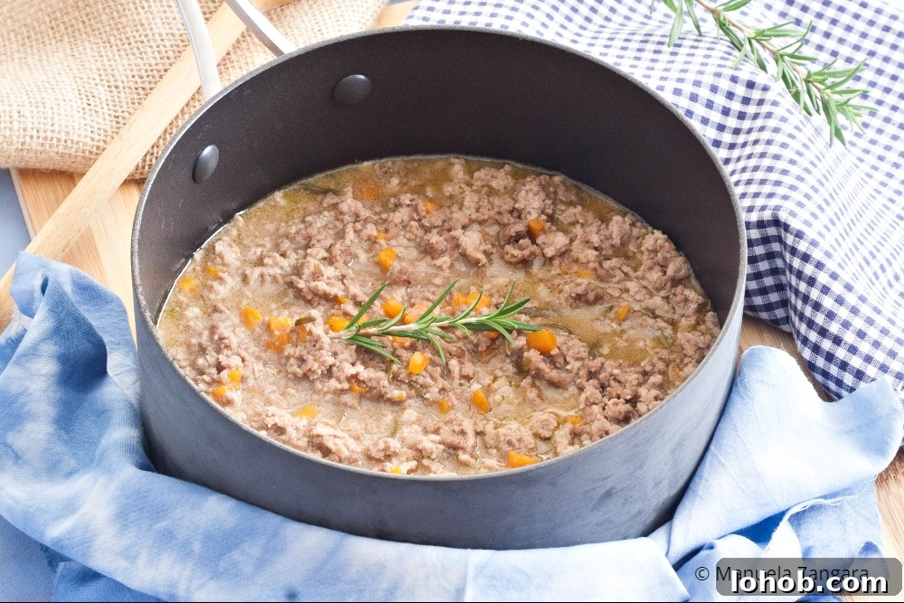 Low-FODMAP White Ragù (Italian Meat Sauce) 5 Low Fodmap Ragù Bianco
