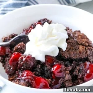 Decadent Chocolate Cherry Dump Cake Recipe 13 img 39023 12