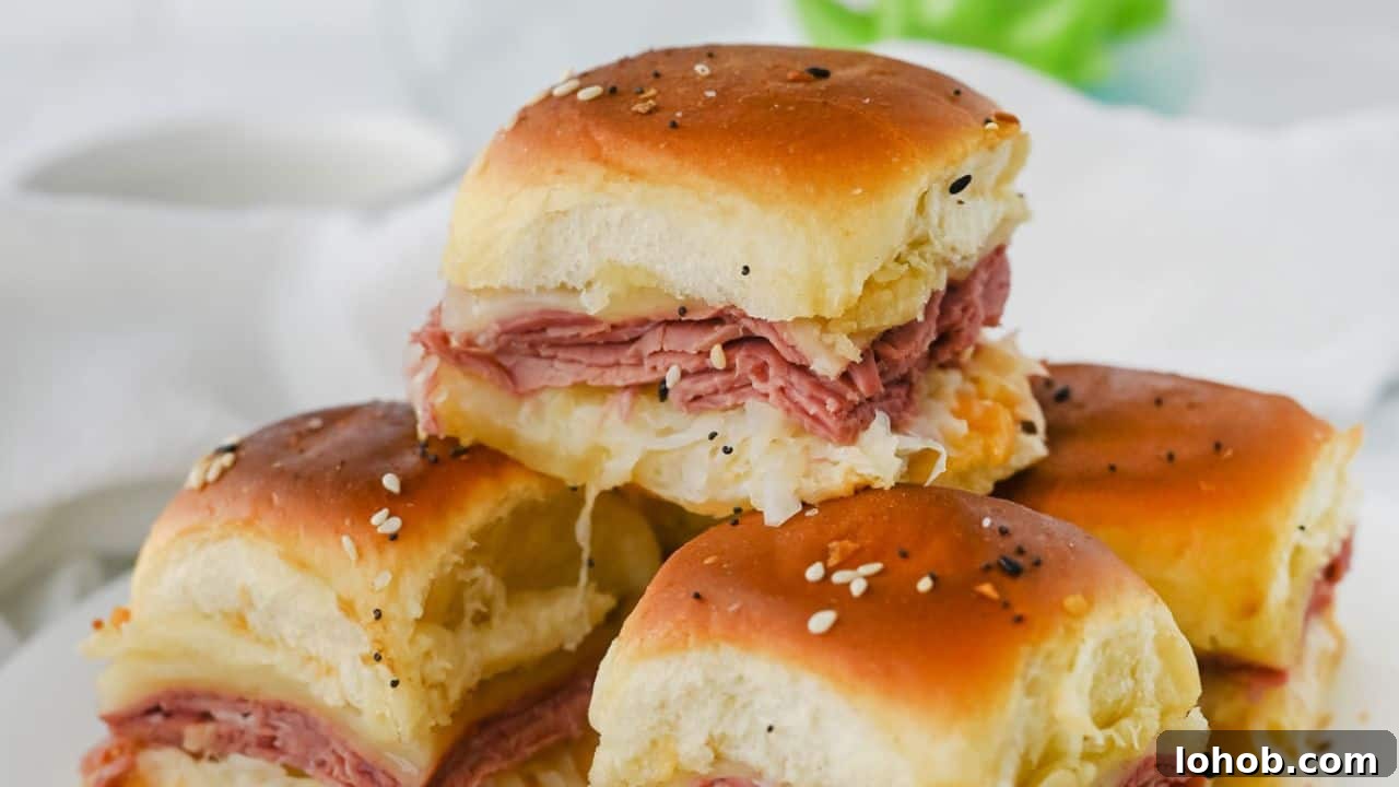 Reuben Sliders