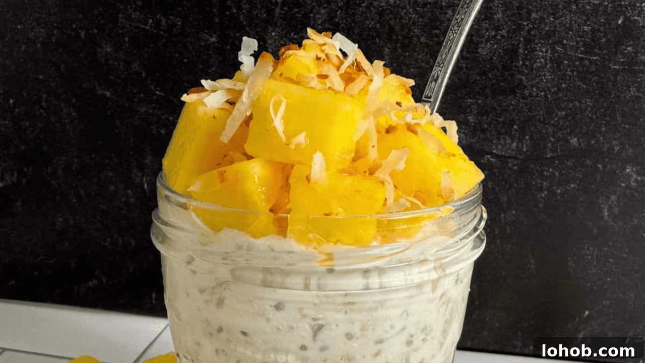 pineapple overnight oats