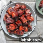 BBQ pork belly burnt ends