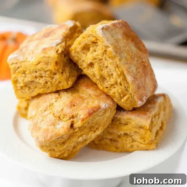Pumpkin Buttermilk Biscuits