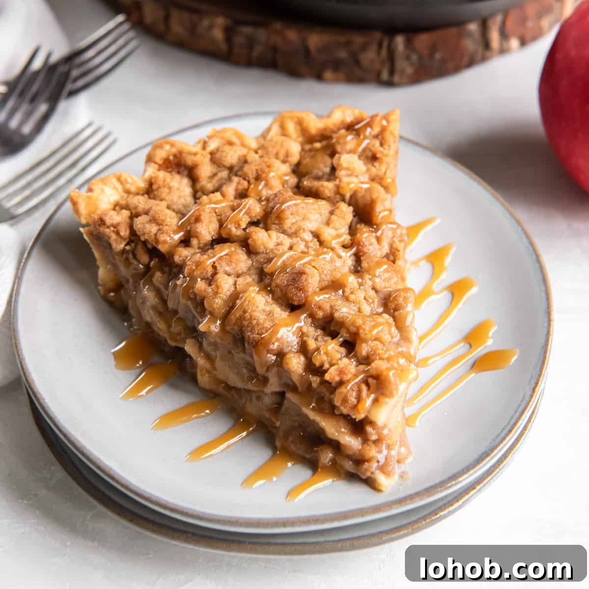 Caramel Apple Pie