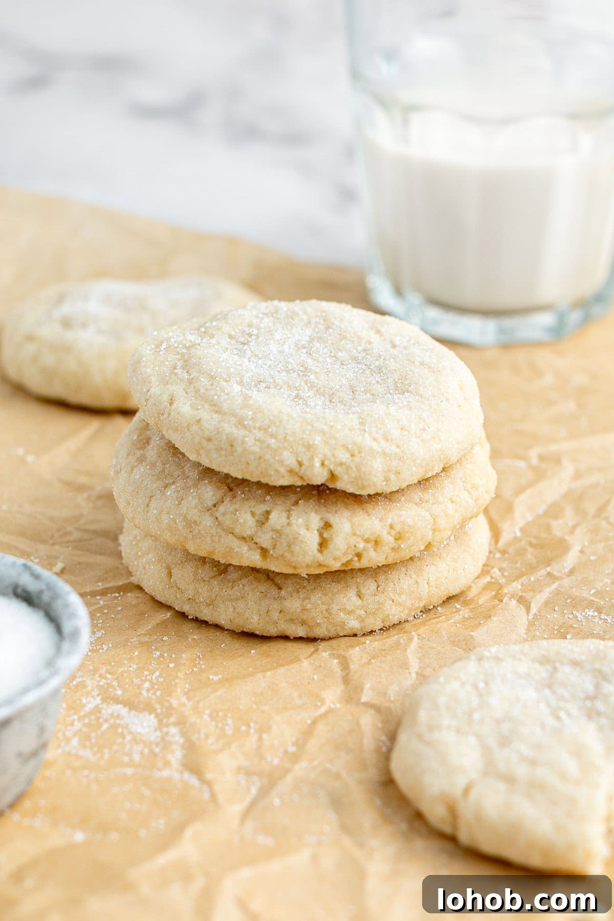 sugar coated cookies