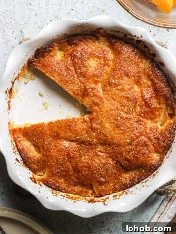 Peach cobbler