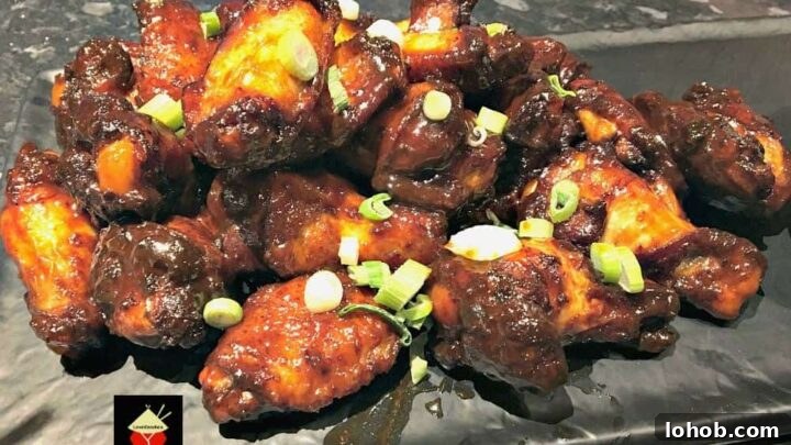 Sticky Sweet Chinese Chicken Wings