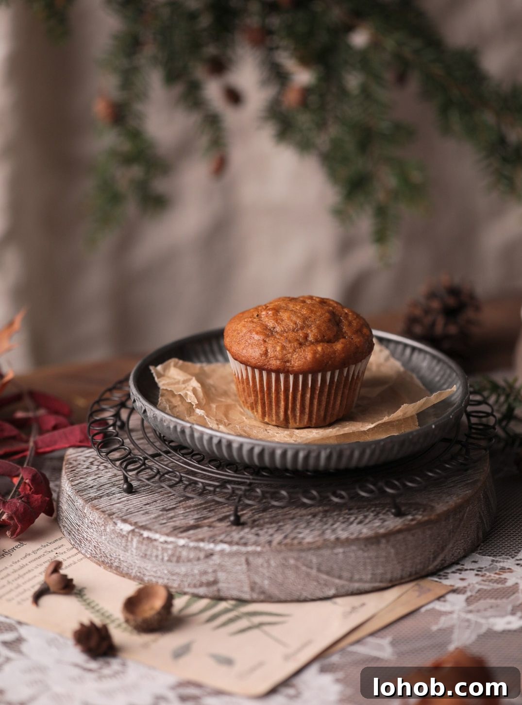 Pumpkin Banana Muffins Recipe with Warm Spices and Moist Texture 9 This muffin recipe calls for pumpkin and bananas! Why choose one when you can have both? A Fall staple.