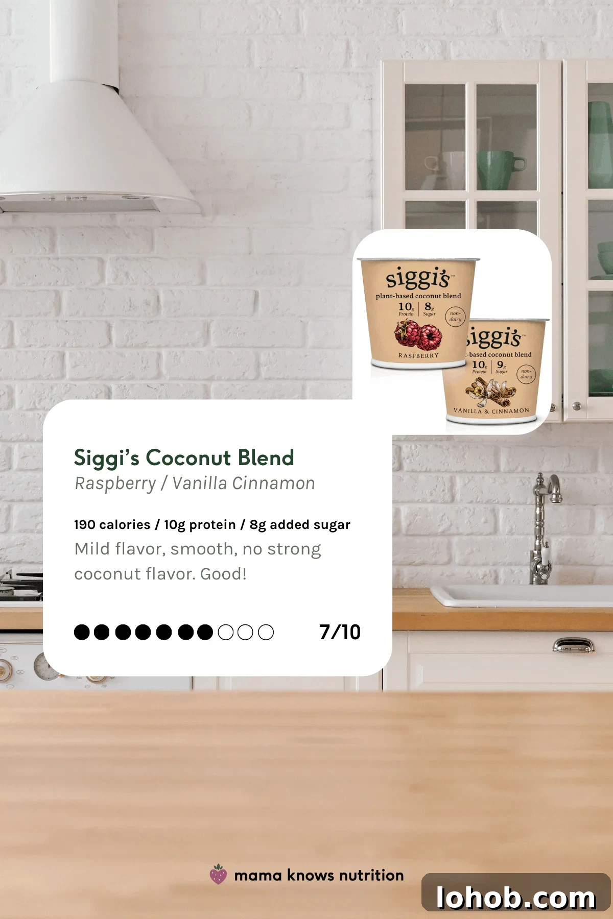 siggis coconut blend yogurt non dairy yogurt review 