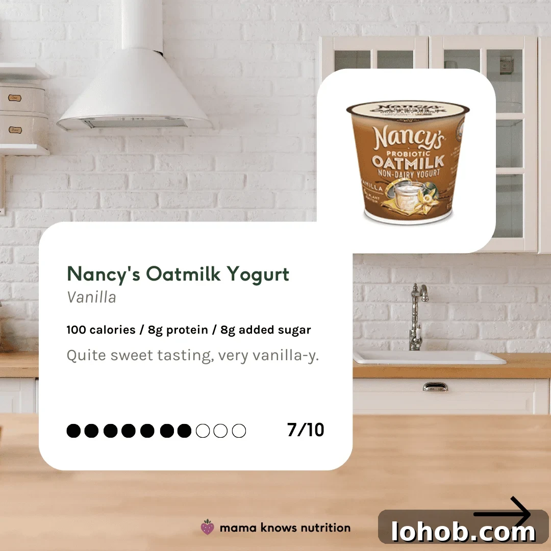 nancys oatmilk vanilla yogurt