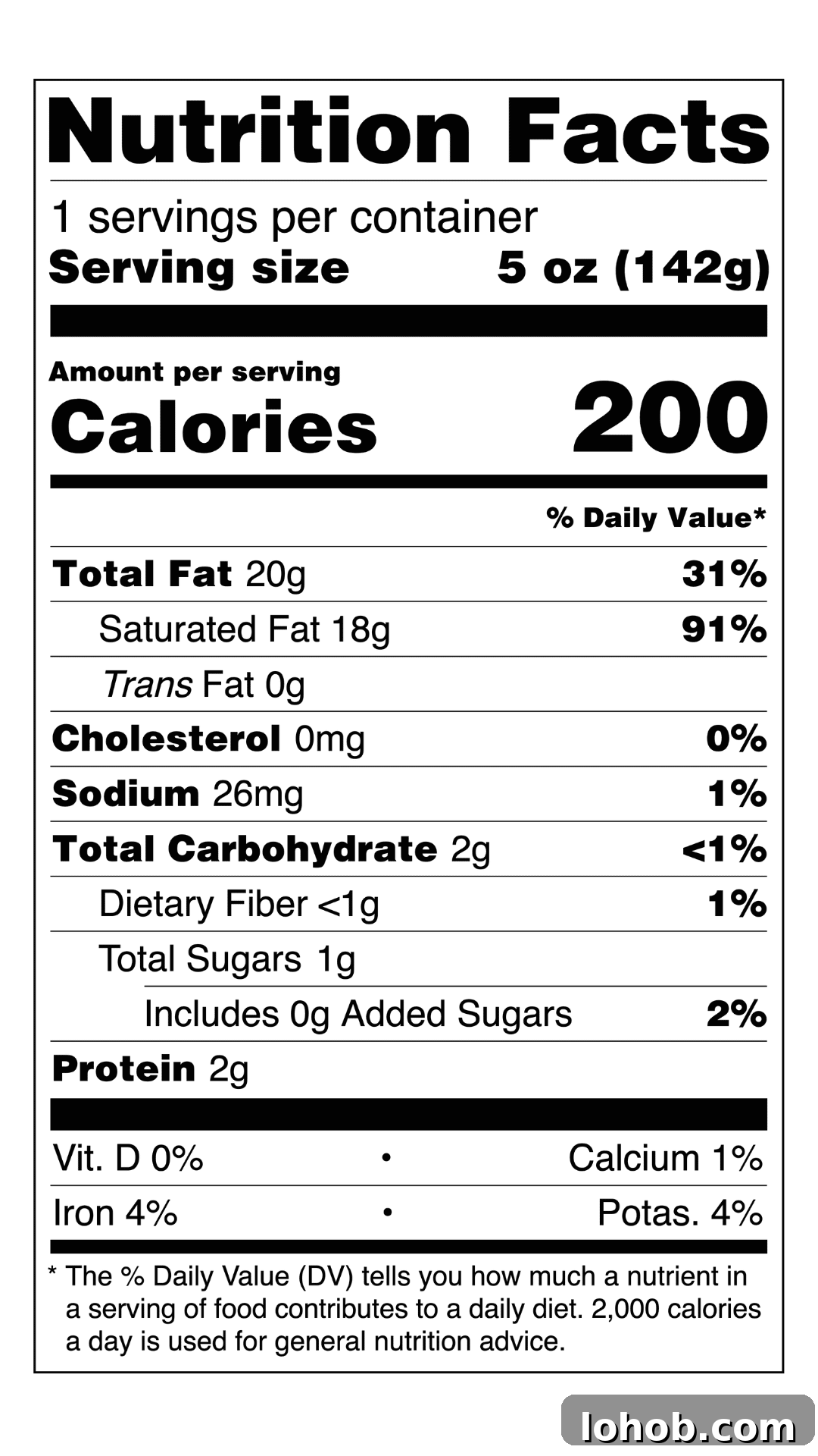 culina nutrition facts