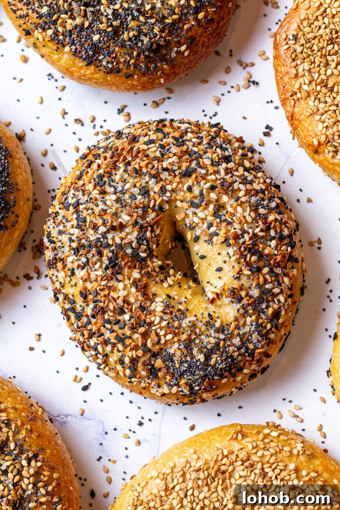 Homemade Bagels: Authentic New York-Style Recipe 7 homemade bagels