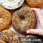 homemade bagels