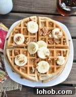 Healthy Whole Wheat Waffles