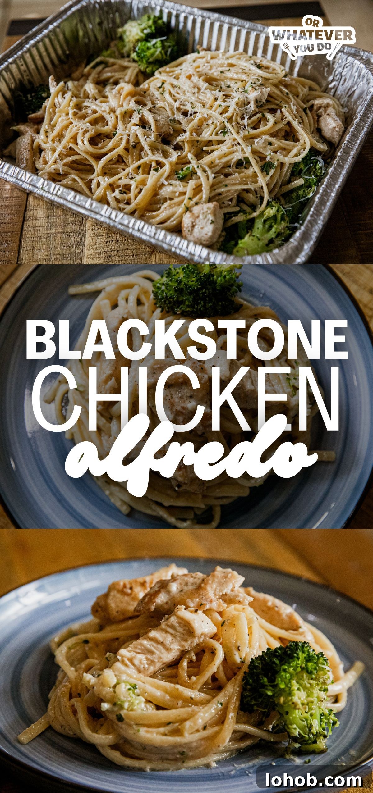 Blackstone Chicken Alfredo
