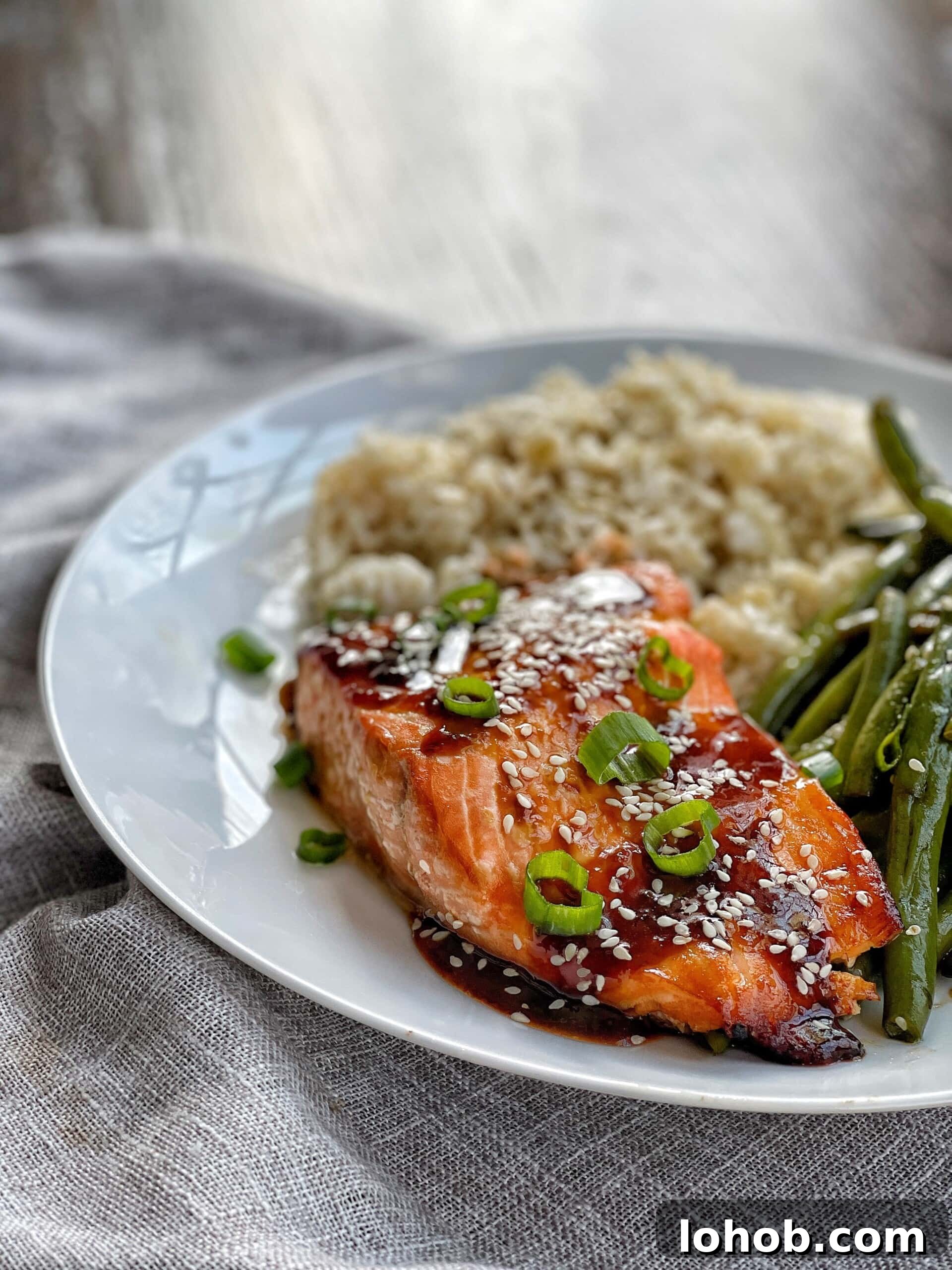 teriyaki salmon