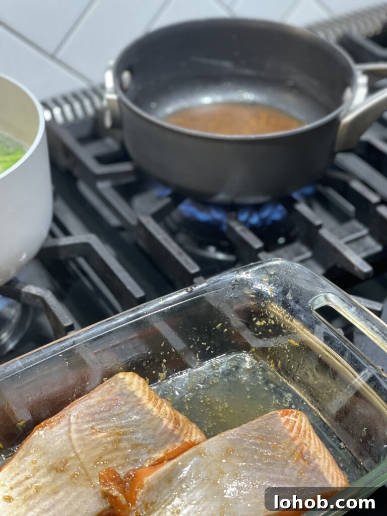 teriyaki salmon