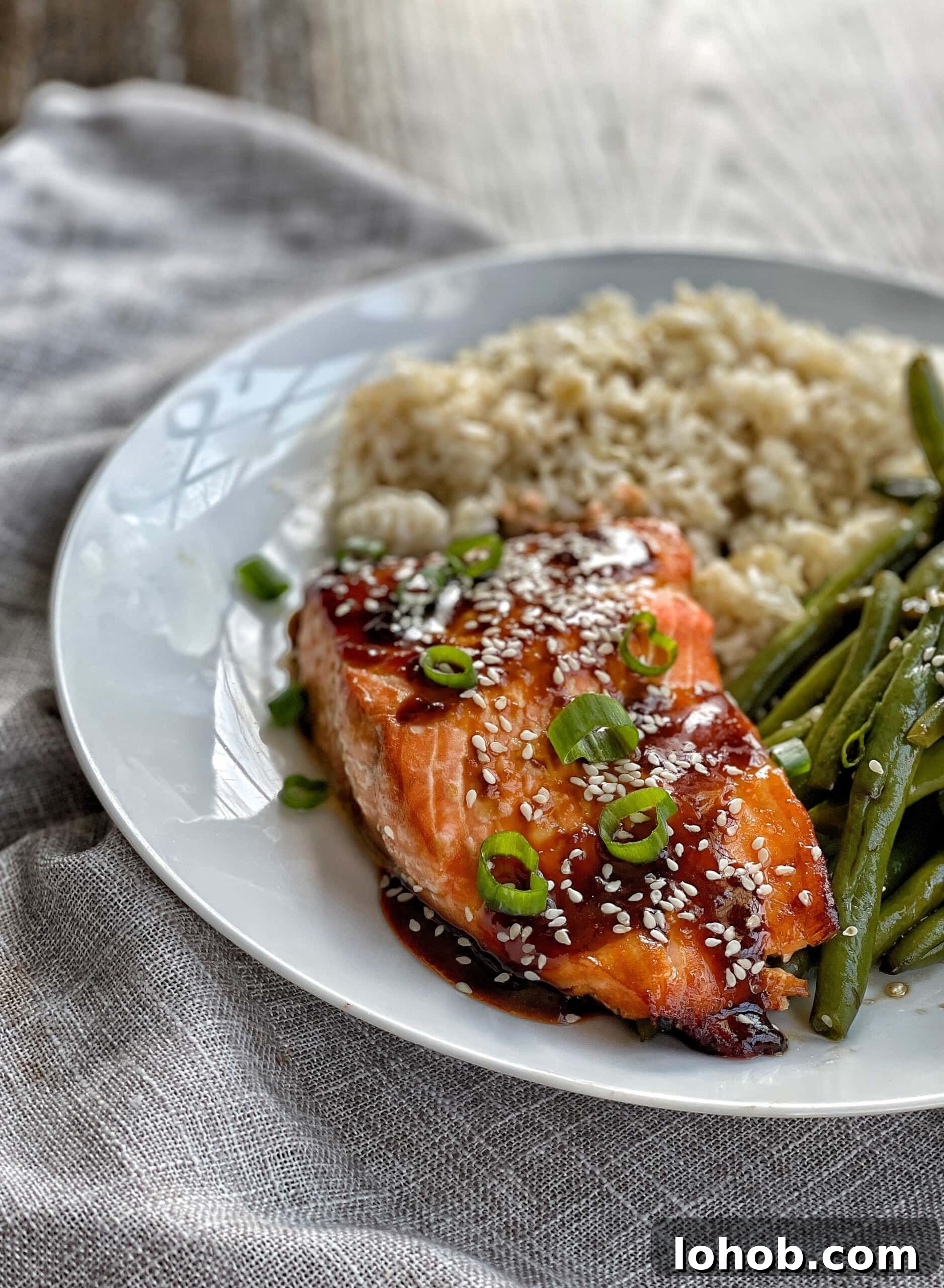 teriyaki salmon