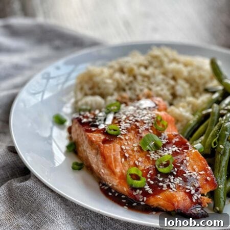teriyaki salmon
