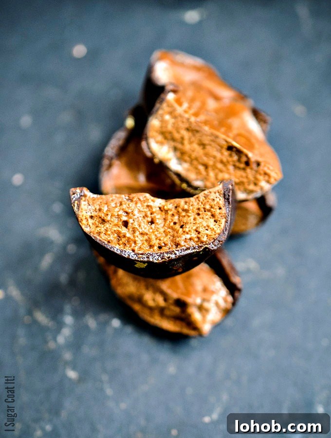 Aerated Milk Chocolate Skulls