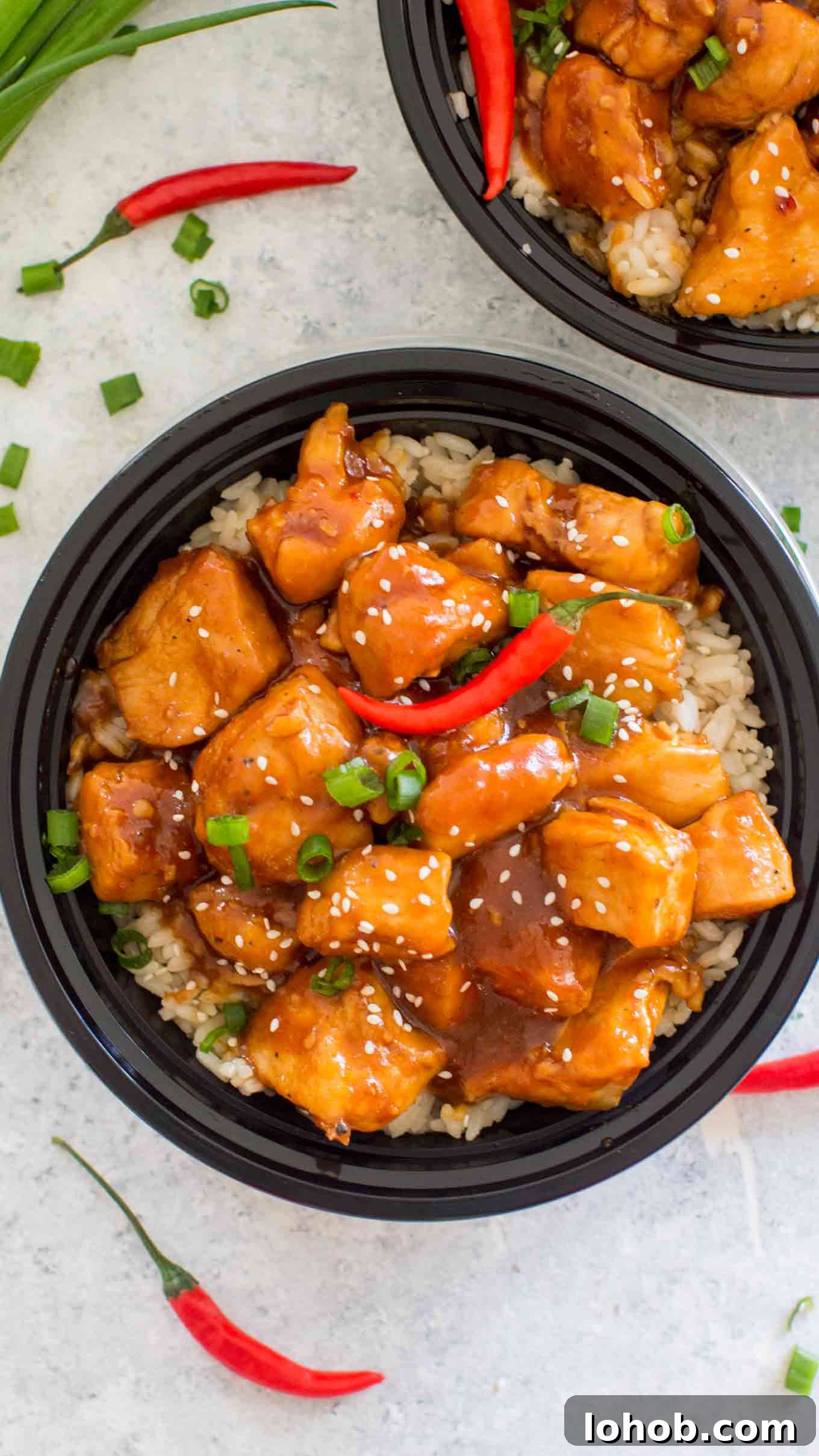 Spicy Bourbon Chicken Recipe