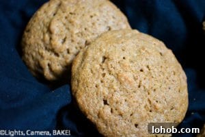 Textured Spice Cookies; buttery, soft spice cookies with a lovely texture from the crushed biscuits. Click the photo for the baking recipe. #cookies #fall