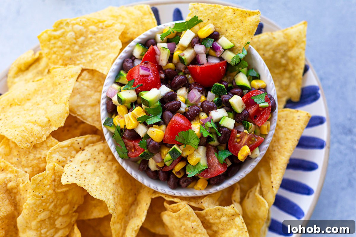 Fresh Zucchini Salsa Recipe: Bright, Chunky Summer Salsa 3 zucchini salsa