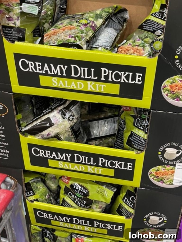 12 Costco Salad Kits: Which Ones to Buy and Which to Skip 9 Dill Pickle Salad Kit from Costco
